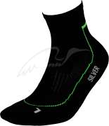 Носки InMove Runner Deodorant Silver ц:black green