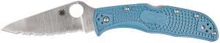 Нож Spyderco Endela Blue Serrated