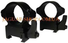 Крепление К-303 для прицела металлическое 25,4мм на планку 21 мм высота основания 13мм/10мм быстросъемное