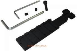 Планка - переходник короткая 93мм на АК, РПК