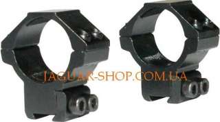 Крепление К-17 для прицела 30 мм низкое 11 мм 2 болта