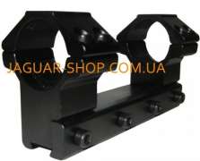 Крепление КМ-01 монолитное высокое 11 мм 4 болта (без окошка)