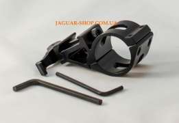 Крепление К-62/1 к прицелу  d=30мм 21мм со смещением быстросъемное