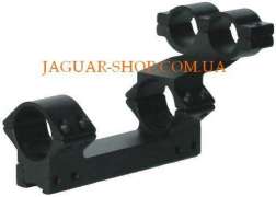 Крепление КМ-07 монолитное низкое 11 мм с дополнительными кольцами (4 болта)