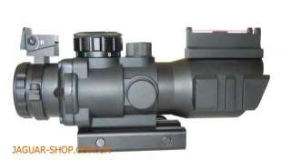 Прицел 4х32 СВ Sutter маркер 3 цвета, крепление 21мм, 2 мушки