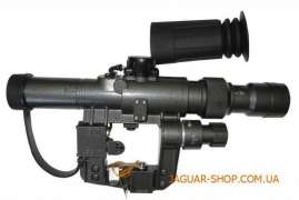 Прицел  ПО3-9х24Е с дальномерной шкалой, боковое крепление