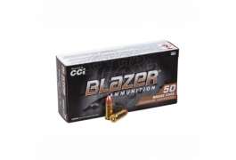 Патрон CCI Blazer 9x19 BRASS FMJ 8гр (124GR)