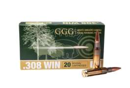 Патрон GGG .308 HPBT 190gr, 12.31 г