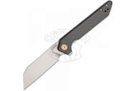 Ніж складаний CJRB Rampart CF Black