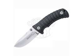 Ніж з складаний лезом Fox Blackfox Hunting Drop Point Folder Black