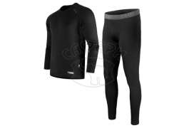 Термобілизна Camo-Tec Polarheat guadro stretch Black