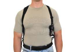 Кобура поясна/плечова/внутрібрючна з синтетичним кріпленням A-Line для ПМ/Форт