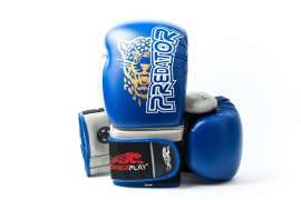 Боксерские перчатки PowerPlay 3008 Jaguar Predator Serits Blue