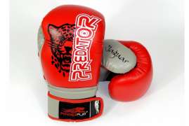 Боксерские перчатки PowerPlay 3008 Jaguar Predator Serits Red