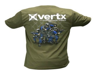 Футболка тактическая мужская "Vertx" (зеленый)