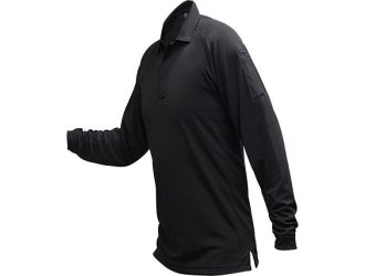 Футболка-поло тактическая мужская дл.рукав "Vertx"  (черный)