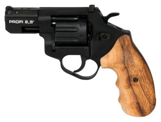 Z20.7.1.015 Револьвер под патрон флобера "PROFI-2,5" черн/бук