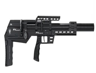 Пневматическая редукторная винтовка FX Airgun Leopard Black Sniper Tube .177 кал