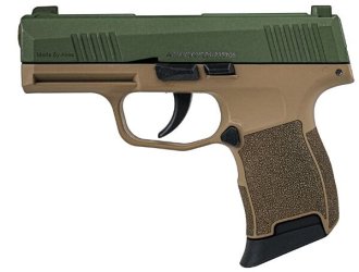 Пистолет сигнальный Aksa Arms AK21 CC-06 cal.9 PAK (Sig Sauer P365)