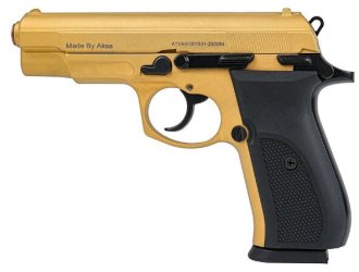 Пистолет сигнальный Aksa Arms AK20 CC-07 cal.9 PAK (Beretta 92)
