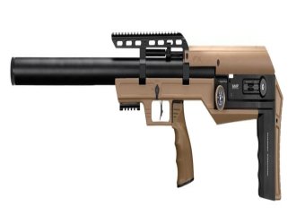 Пневматическая редукторная винтовка FX Airgun Leopard Composite FDE Sniper Tube