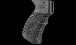 Рукоятка пистолетная FAB для АК47 обрезиненная,черная