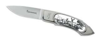 Нож Browning "Scrimshaw Whitetail"