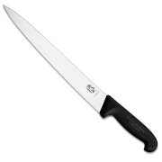 Нож кухонный для нарезки слайсами Victorinox Fibrox 25 см, черный
