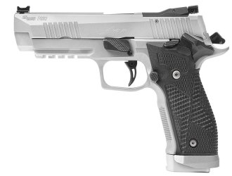 Пистолет спортивный Sig Sauer P226 XFIVE 9MM, 5IN, STAINLESS, BLACK G10, (3) 20RD STEEL MAG, MAGWELL