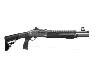 ММГ ATROX Tactic Plus Grey Telescopic Stock 12/47 см Ружье гладкоствольное Huglu 7+1 Массогабаритный макет