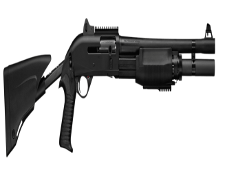 ММГ Ружье гладкоствольное Benelli M3A1 NT. CHOKE *** TELESCOPIC PG STOCK  LONG TUBE кал. 12, 18,5" Массогабаритный макет