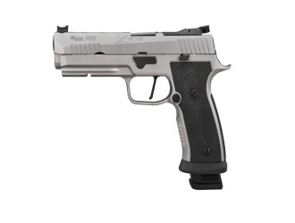 Пистолет спортивный Sig Sauer P320 9MM, 5IN, SXG, STAINLESS, G10 GRIP, (3) 21RD STEEL MAG, OR, RAIL