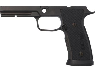Рама пистолета Sig Sauer P320 SXG, 9/40/357 FULL, G10, FUNNEL, FLAT TRIGGER, BLK