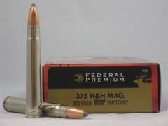 Патрон нарізний Federal Premium Cape-Shok 375H&H Mag Nosler Partition, 19.4 г (300GR), 771 м/с