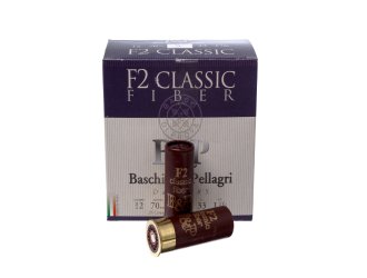 Патрон охотничий B&P F2 CLASSIC FIBBER (б/к, фетровый пыж)  к.12/12/70  №11, 25/250шт 33гр Патрон охотничий B&P F2 CLASSIC FIBBER (б/к, фетровый пыж)  к.12/12/70  №11, 25/250шт 33гр