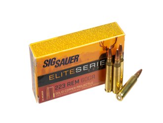 Патрон нарезной Sig Sauer 223 Rem Elite Hunting 60Gr (3.88 г)