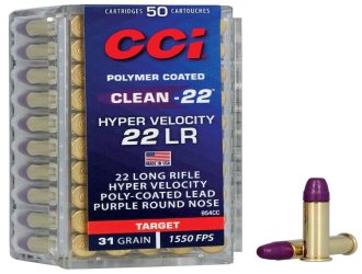 Патрон нарезной CCI 22 LR Clean22 Hyper Velocity 31Gr (2,01 г)