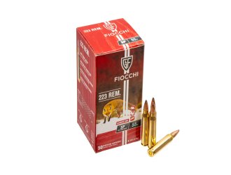 Патрон нарезной Fiocchi 223 Rem., SP, 55Gr (3,6 г), 50 шт.