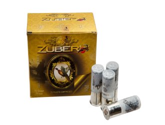 Патрон охотничий Zuber №3  38g k.12/23/70 25шт./250шт