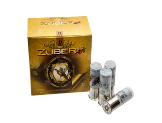 Патрон охотничий Zuber №0  38g k.12/23/70 25шт./250шт