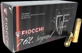Патрон нарізний Fiocchi 7,62 Nagant FMJ, 6.35 г (98 Gr)