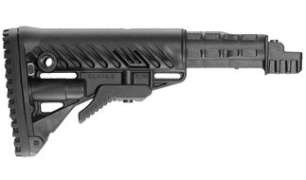 Приклад телескопический FAB для AK 47,полимер, черный