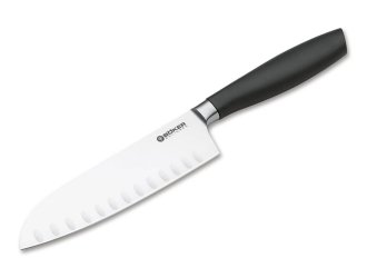 Кухонный нож-сантоку с воздушными карманами Boker Core Professional