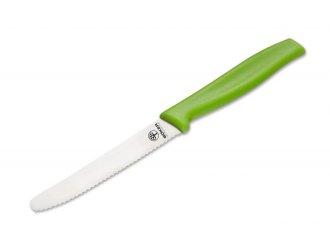 Серрейторный кухонный нож Boker Sandwich Knife, зеленый
