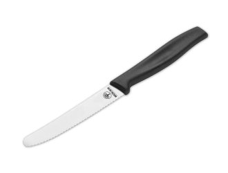 Серрейторный кухонный нож Boker Sandwich Knife, черный