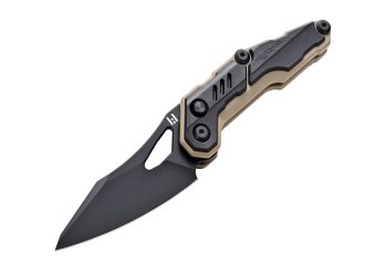 Нож Hightron Spectron, M390, GFN, черный, черный клинок