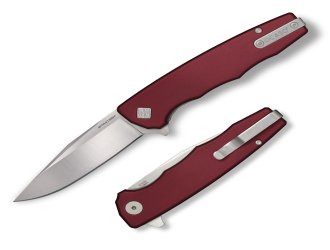 Нож Ocaso "Strategy", Red Aluminum, Satin