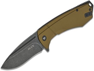 Нож Buck "Ruckus", черно-зеленый