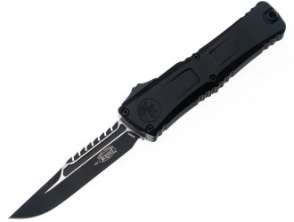 Нож Microtech Combat Troodon Gen III OTF Interceptor Signature tactical, черный