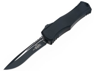 Нож Microtech Hera II OTF, recurve tactical, черный